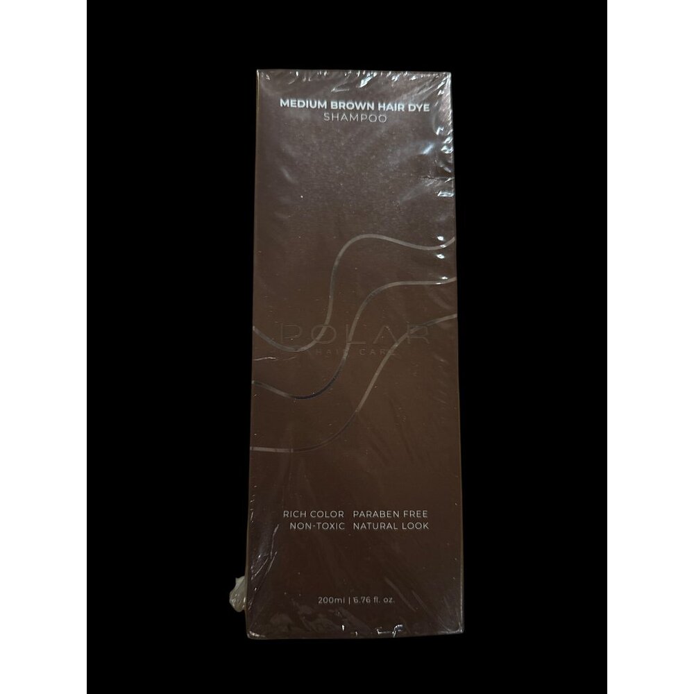 Medium Brown Hair Dye Shampoo - Brown